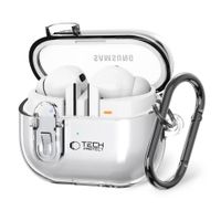 Etui Tech-Protect FlexAir TPU DO Samsung Galaxy Buds 3 i 3 Pro Przezroczyst