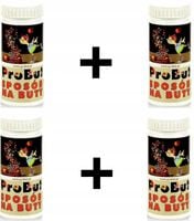 CZTEROPAK PROBUT x4 DEZODORANT DO WNĘTRZA OBUWIA ZASYPKA TALK PROSZEK PUDER