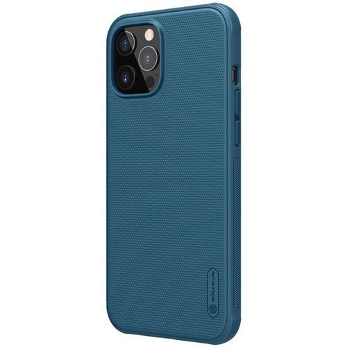 Etui Nillkin Super Frosted Shield Pro do Apple iPhone 12 / 12 Pro niebieski na Arena.pl