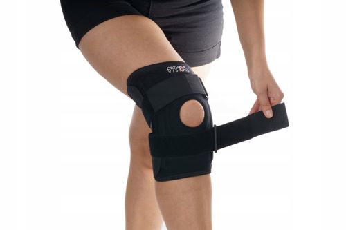ORTEZA KOLANA STABILIZATOR Z FISZBINAMIx4 OPASKA na Arena.pl