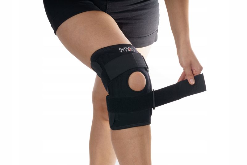 ORTEZA KOLANA STABILIZATOR Z FISZBINAMIx4 OPASKA zdjęcie 6