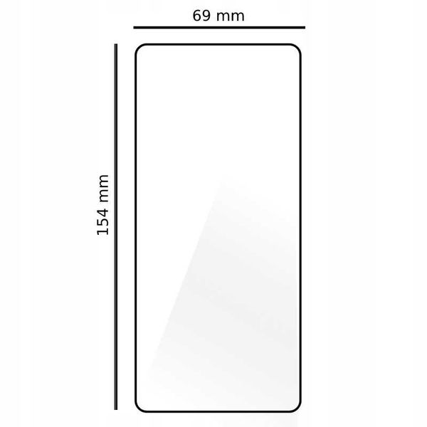 Spacecase Glass 5D Oppo A54/A74/A93 5G zdjęcie 4