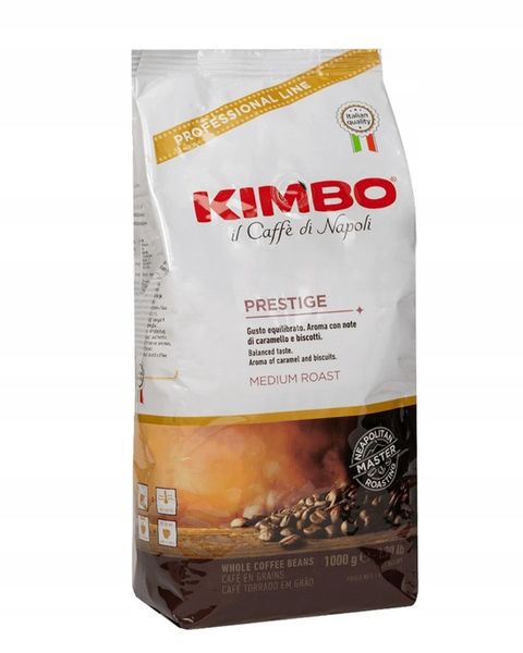 Kawa ziarnista KIMBO PRESTIGE 1 kg zdjęcie 3