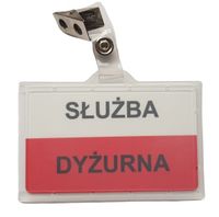 Plakietka Identyfikator Służba Dyżurna Wojskowa ORYGINAŁ Sklep mundurowy