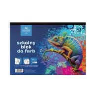 szkolny blok do farb a3/10k 180 g.kameleon 8297