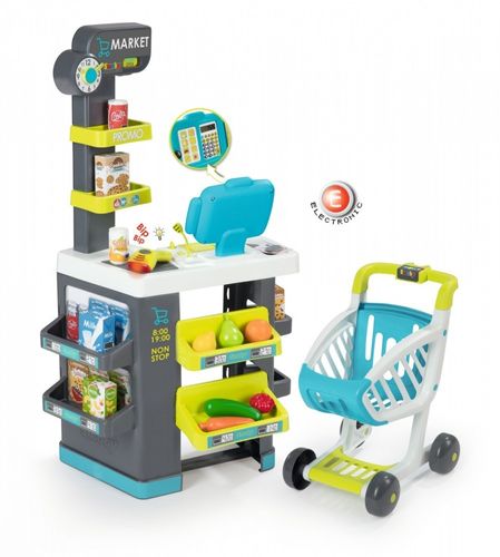 Smoby Market z wózkiem na Arena.pl