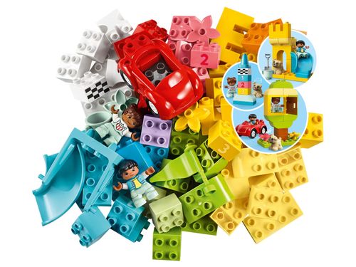 LEGO DUPLO Pudełko z klockami dla dzieci +1,5 roku 10914 | 85 elementów na Arena.pl