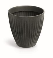 doniczka latia round midl - grafit - pp-tlro40mg