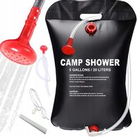 PRYSZNIC TURYSTYCZNY SOLARNY KEMPINGOWY POLOWY POD NAMIOT NA BIWAK 20L