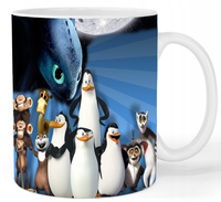 Kubek ceramiczny Pingwiny z Madagaskaru