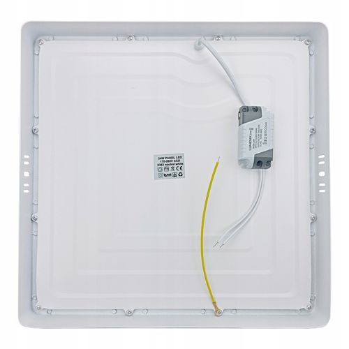 PANEL plafon sufitowy LED NATYNKOWY KWADRAT 24W 4500K Nie mruga CCD na Arena.pl