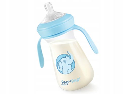 Butelka PAPU PAPI 250 ml, niebieska na Arena.pl