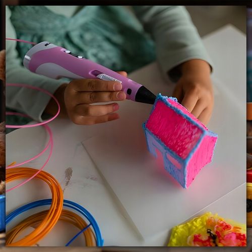 DŁUGOPIS 3D DLA DZIECI DRUKARKA 3D MAGICZNY DŁUGOPIS 3D + WKŁADY 110 METRÓW na Arena.pl