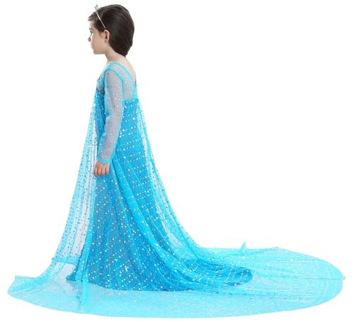 SUKIENKA STRÓJ ELSA ELZA DŁUGA STRÓJ 122/128 na Arena.pl