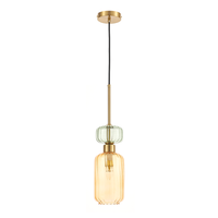 Lampa wisząca MOLLY AMBER 1xE14