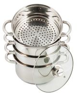 garnek na parę kinghoff 5 elem. 20cm kh-3322