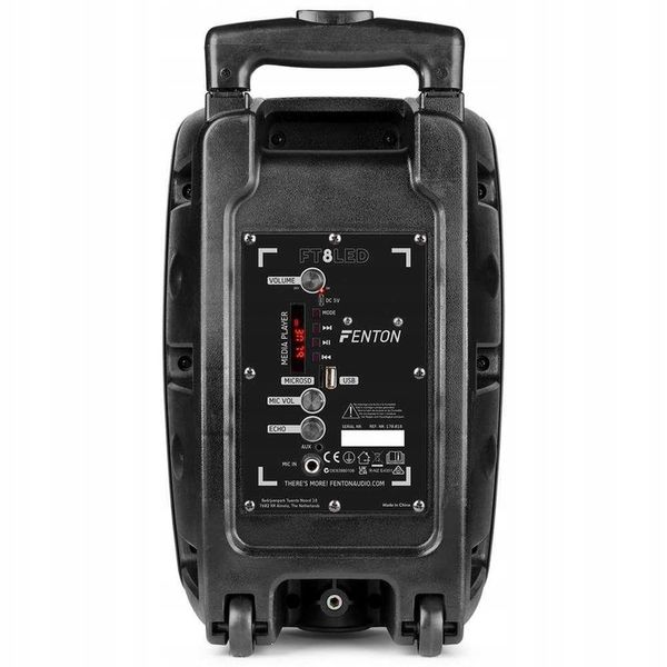 Głośnik BLUETOOTH karaoke 300W MIC PILOT BATERIA zdjęcie 16