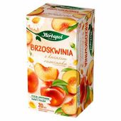 HERBAPOL HERBATA EXPRESOWA BRZOSKWINIA Z KWIATEM RUMIANKU 20TB