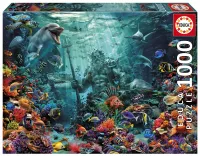 Puzzle Educa 1000 elementów Educa Puzzle 1000 el. Posejdon