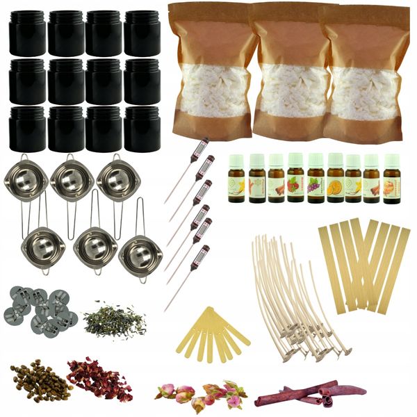 Zestaw integracyjny do robienia swiec dla 6 osób zdjęcie 1