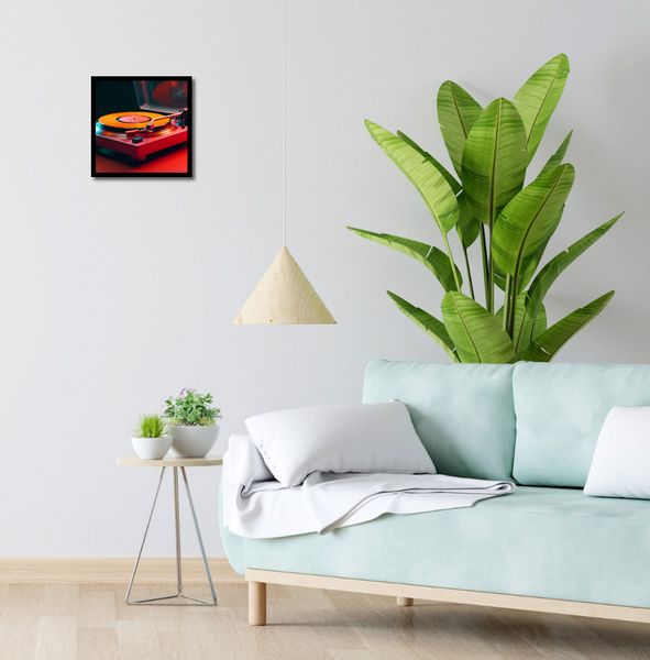 Plakat 30x30cm Retro Granie zdjęcie 4