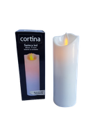 Wkład led Cortina ruchomy płomień 15cm*5 cm biała