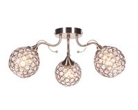 Lampa sufitowa COREA-3 AB antyk 3xE27 Vitalux