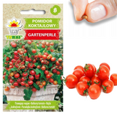 POMIDOR KOKTAJLOWY GARTENPERLE NASIONA POMIDORA POMIDORKI CHERRY 0,3G