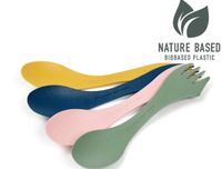 Łyżkowidelec Spork Ligt My Fire O BIO 4-pack nature