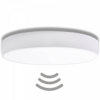 Biała lampa sufitowa 137623622020 okrągły plafon do pokoju z czujnikiem