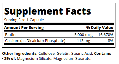 21st Century Biotyna Witamina B7 5000 mcg 110 kaps na Arena.pl