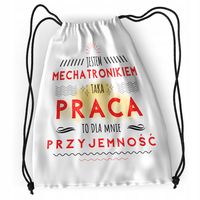 Plecak Dla Mechatronika Sportowy Szkolny Worek Z Nadrukiem Ze Zdjęciem