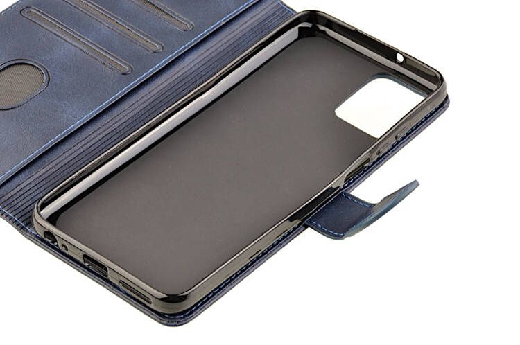 Etui portfel Wallet do Motorola Moto G32 4G granatowy zdjęcie 5