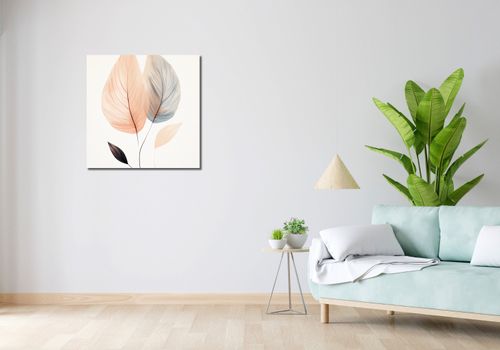Obraz 70x70cm Liściasty Taniec na Arena.pl