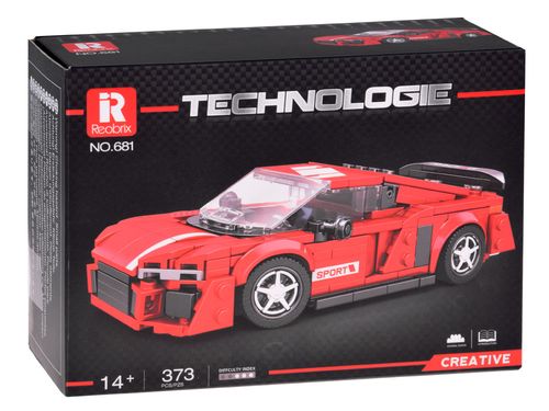 SPORTOWE CZERWONE KLOCKI TECHNICZNE na Arena.pl