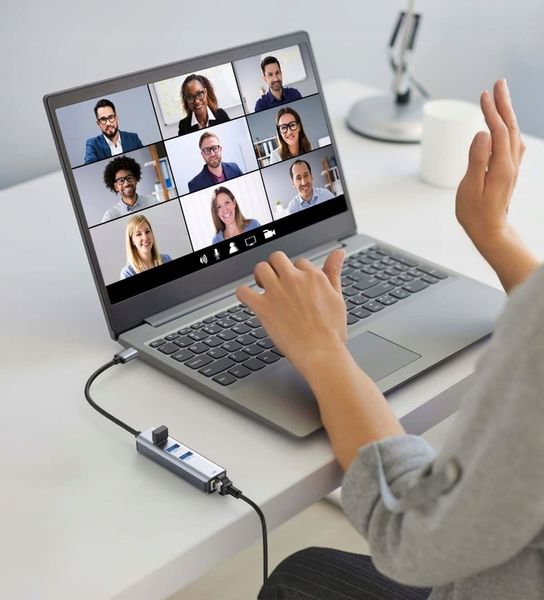 KARTA SIECIOWA HUB USB 3.0 GIGABIT RJ45 1000Mb RJ45 ADAPTER PRZEJŚCIÓWK LAN zdjęcie 7