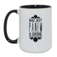 Duży Biało-Czarny 450 ml