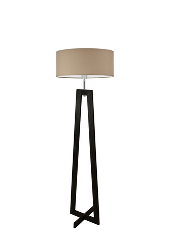 Lampa podłogowa BALI hebanowa E27 na Arena.pl
