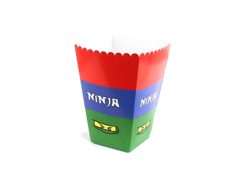 Pudełka na popcorn Ninja ninjago LEGO zdjęcie 1