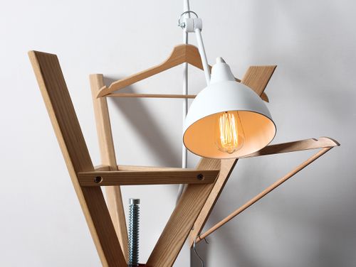 Lampa ścienna COBEN WALL – biały kinkiet na Arena.pl