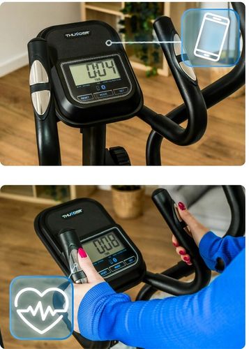 Trenażer eliptyczny 110kg rower magnetyczny orbi-trek solidny stacjonarny na Arena.pl