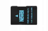 BATERIA AKU. NEWELL DO NIKON EN-EL14 D3300 D3400 D5100 D5200 D5300 D5500