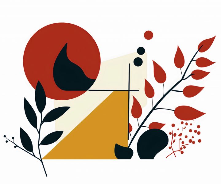 Plakat 60x50cm Ogień i Flora zdjęcie 1