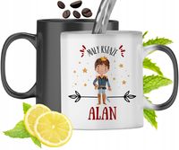 Dla Alana Kubek Magiczny Córki Dziecka Prezent Z Nadrukiem Ze Zdjęciem