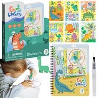 zestaw edukacyjny do rysowania wodą dinozaury dla dzieci 300310