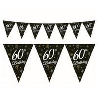 girlanda papierowa beauty&charm z flagami "60", 28