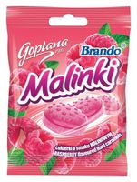Goplana Brando Malinki Cukierki o smaku malinowym 90 g