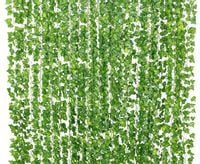 Sztuczny Wiszący Bluszcz Roślina Liście Dekoracja X6 Na Ścianę 2,1M