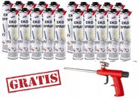 POLYNOR EKO izolacje piana natryskowa pianka pur OCIEPLENIE GARAŻU + GRATIS