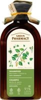 GREEN PHARMACY Szampon przeciwłupieżowy Pąki brzozy i Olej rycynowy 350 ml